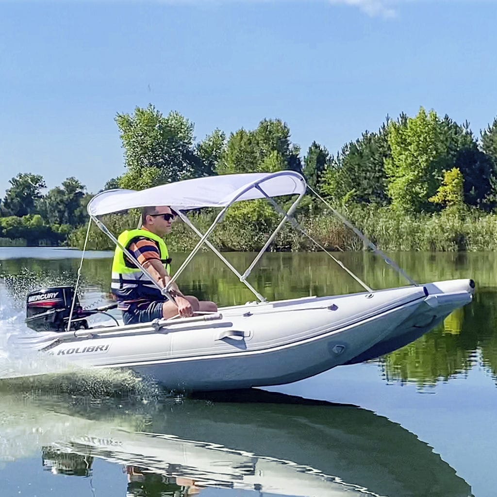Outboard inflatable boat KM380CM KOLIBRI gasoline / open / multiuse