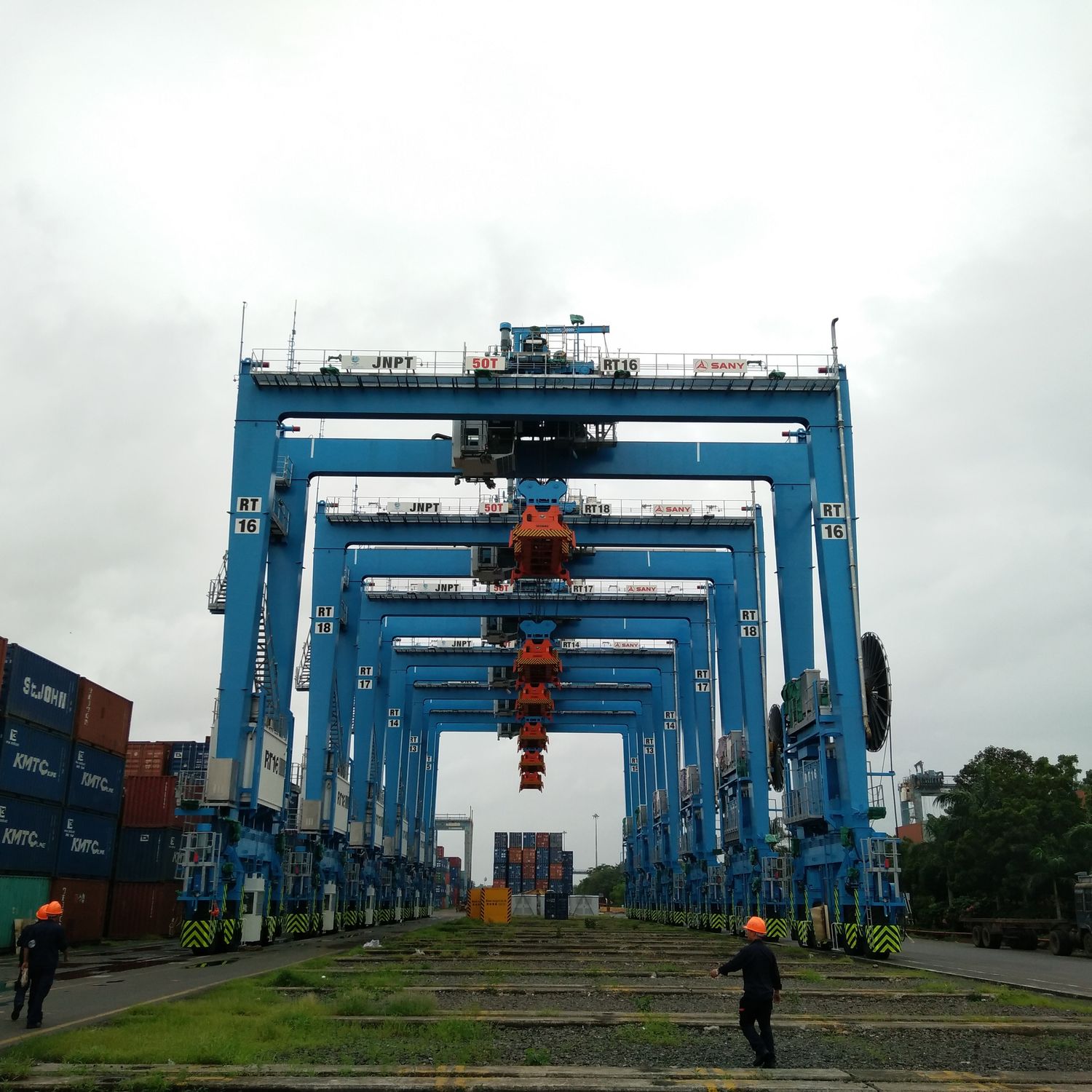 Container gantry crane RTG5 series SANY GROUP