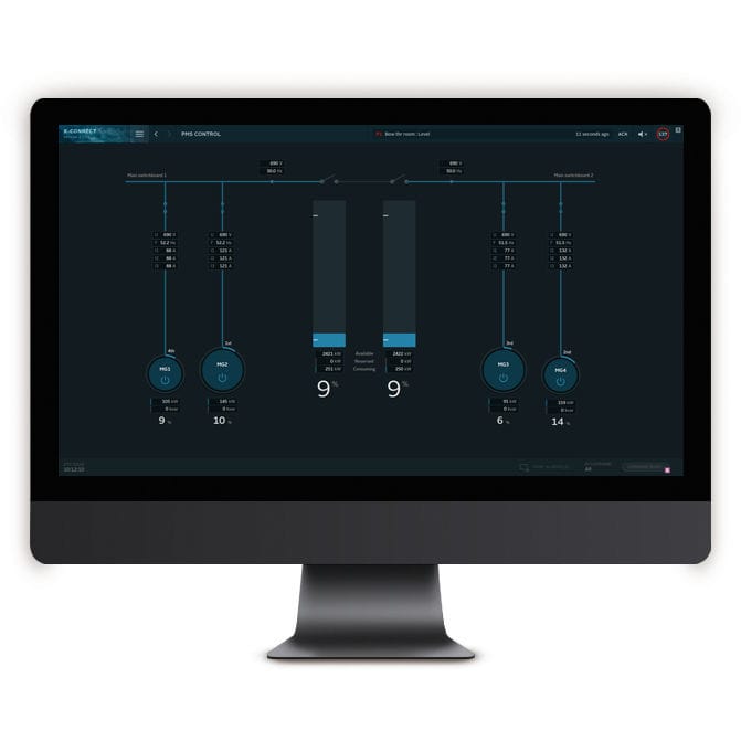 Ship monitoring and control system - PMS - Blue Ctrl - for tank level ...