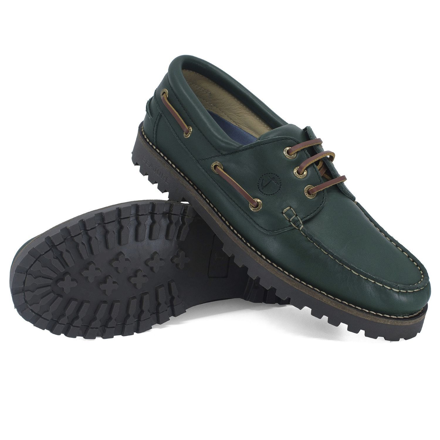 McGregor Heren Heren Cognac Lage Sneakers Leer Veters