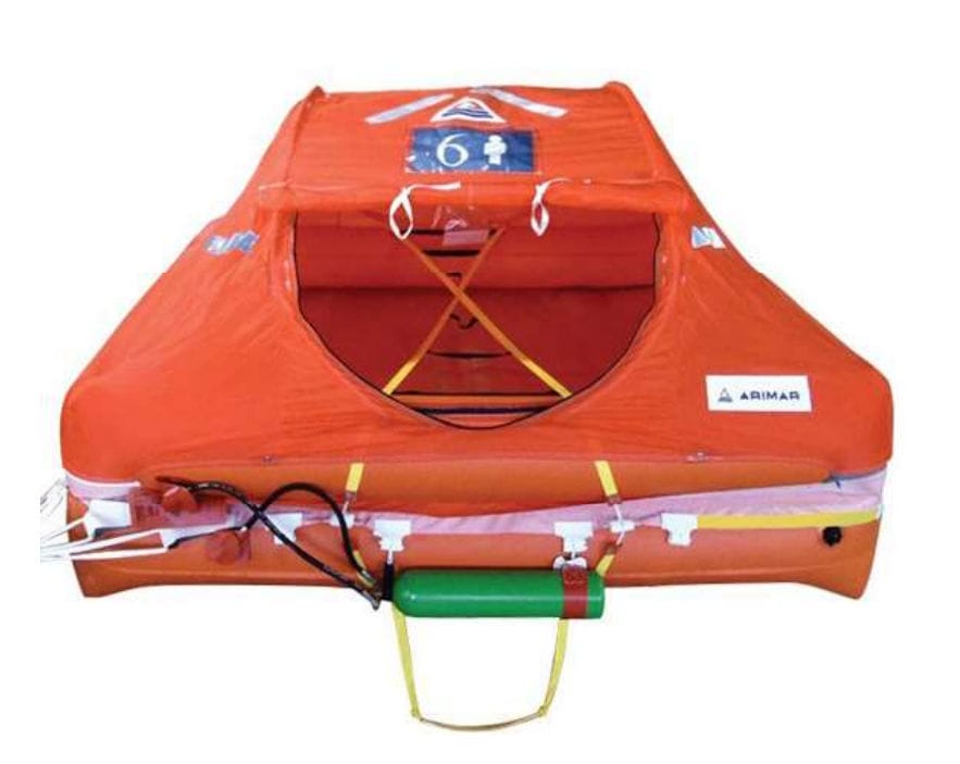 Sailboat liferaft OCEANUS C Arimar coastal / 6person / inflatable