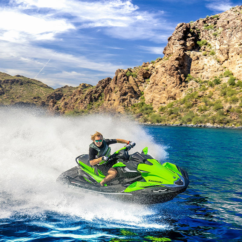 Seated jet-ski - ULTRA® 310LX-S - Kawasaki - three-seater / 310 hp ...