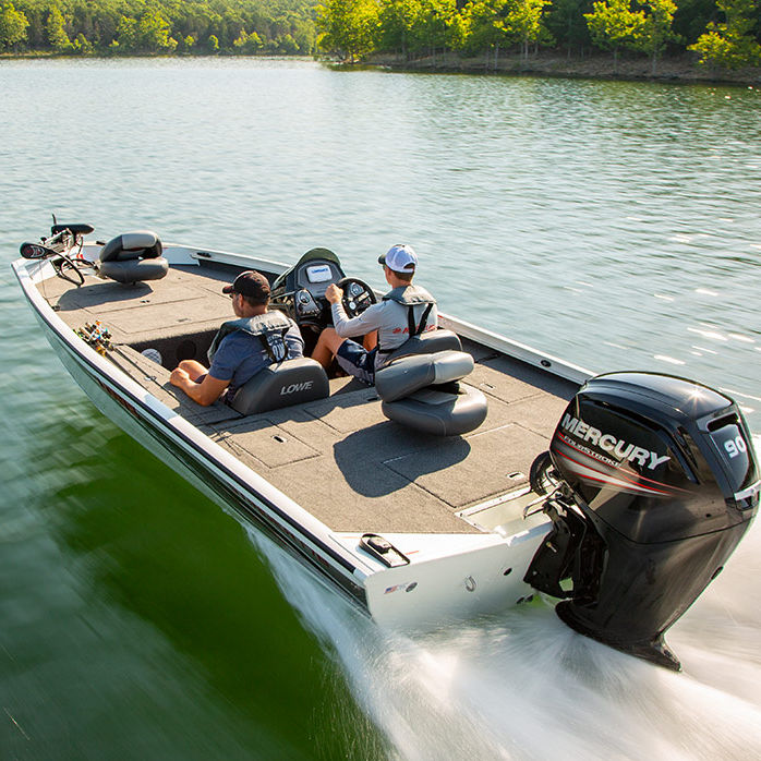 Outboard bass boat - Stinger 178 - Lowe - side console / open / sport ...