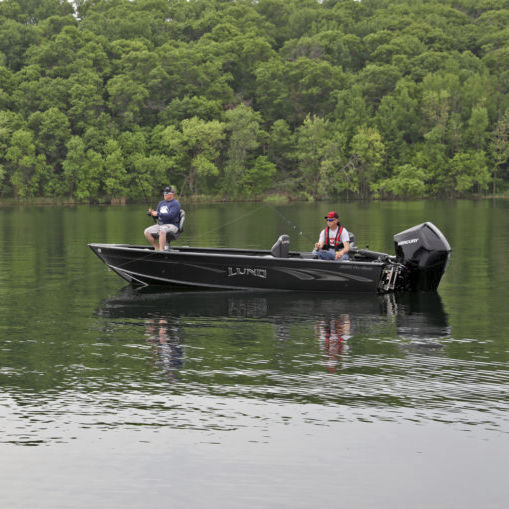 Outboard small boat - 2075 PRO GUIDE - Lund - open / sport-fishing ...