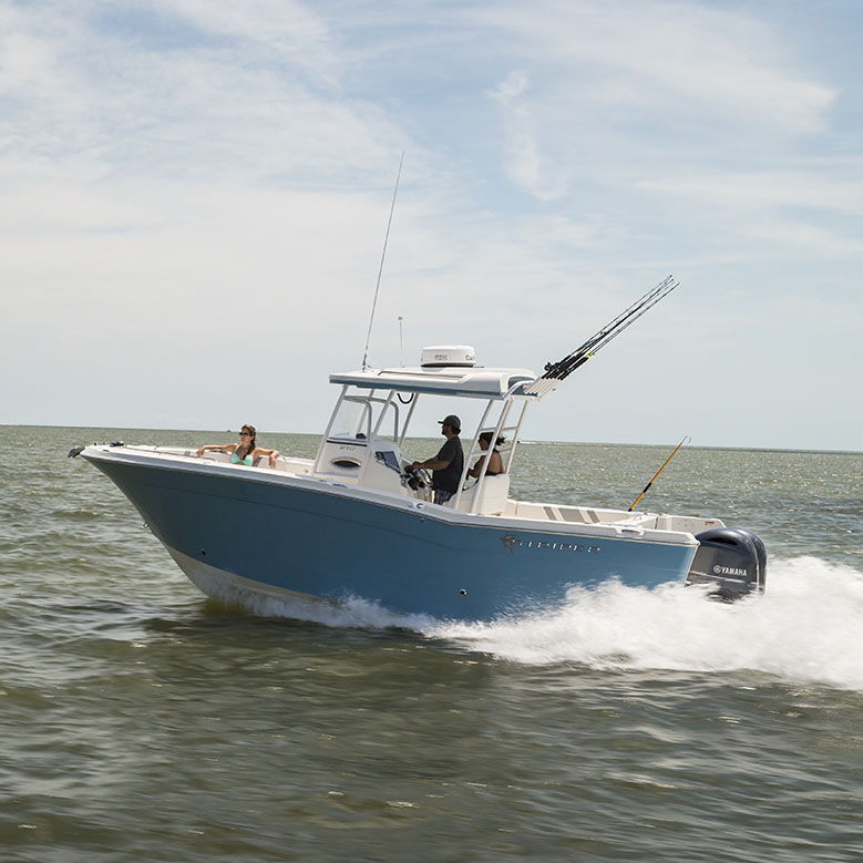 Outboard center console boat 270 CC Striper Boats sportfishing