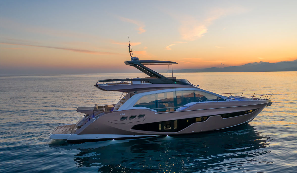 Cruising motor yacht - FLY68 GULLWING - Sessa Marine - flybridge / IPS ...