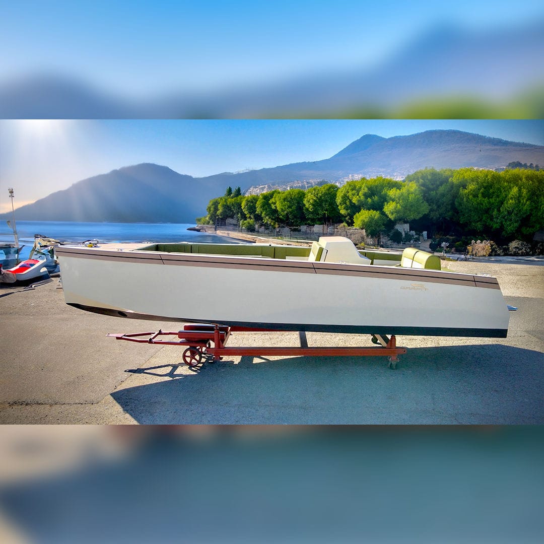 Inboard center console boat GRAFIT Barkmet Aluminum Boats