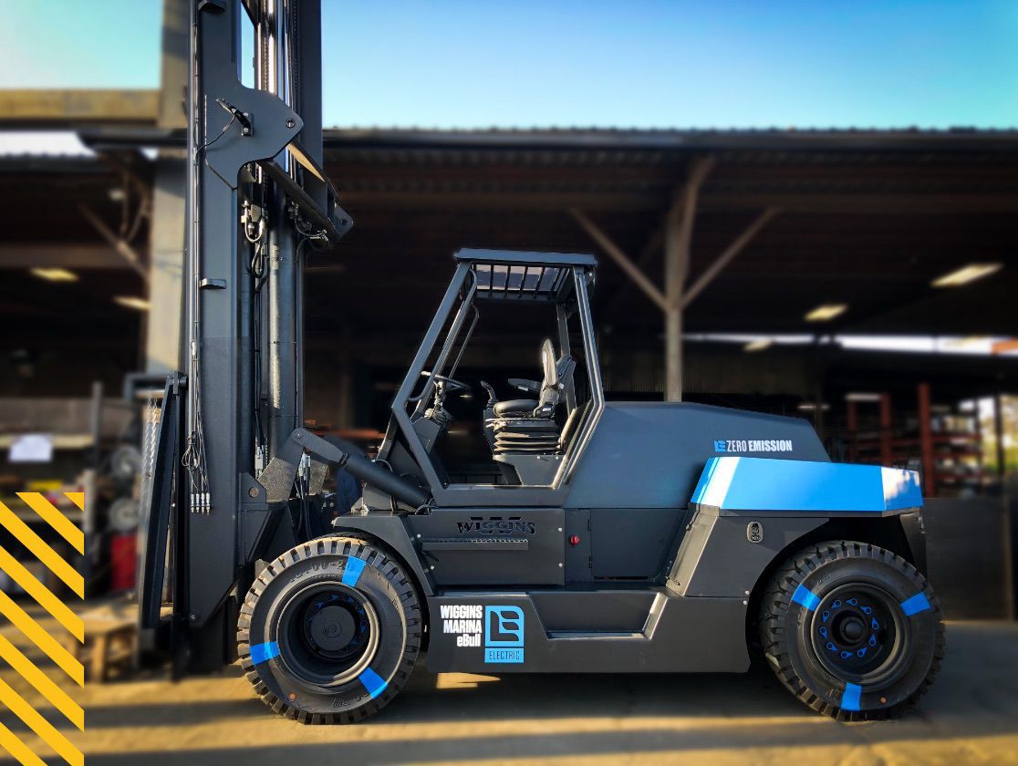 Harbor forklift eBULL Wiggins Lift