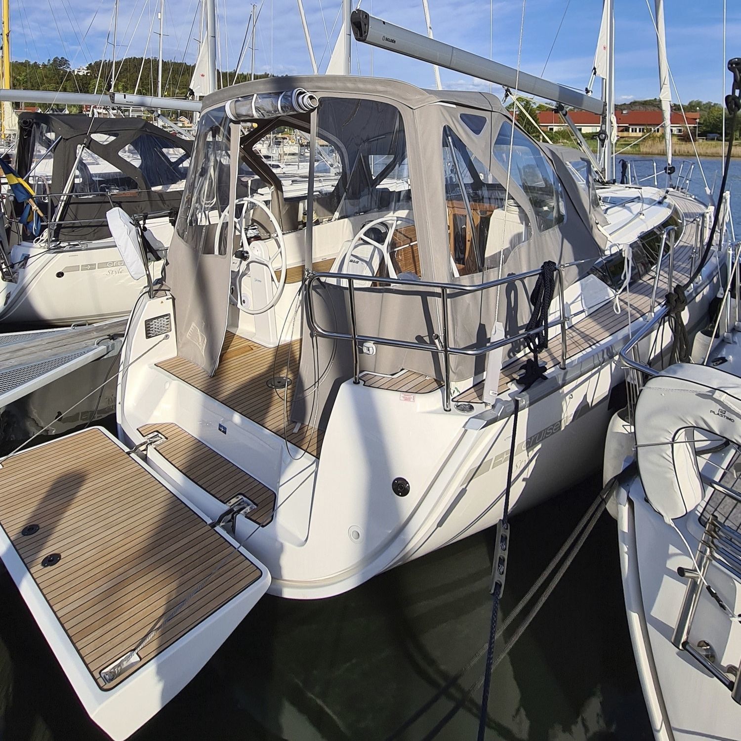 Sailboat cockpit enclosure - Bavaria 37 - KAPELL ANNAT