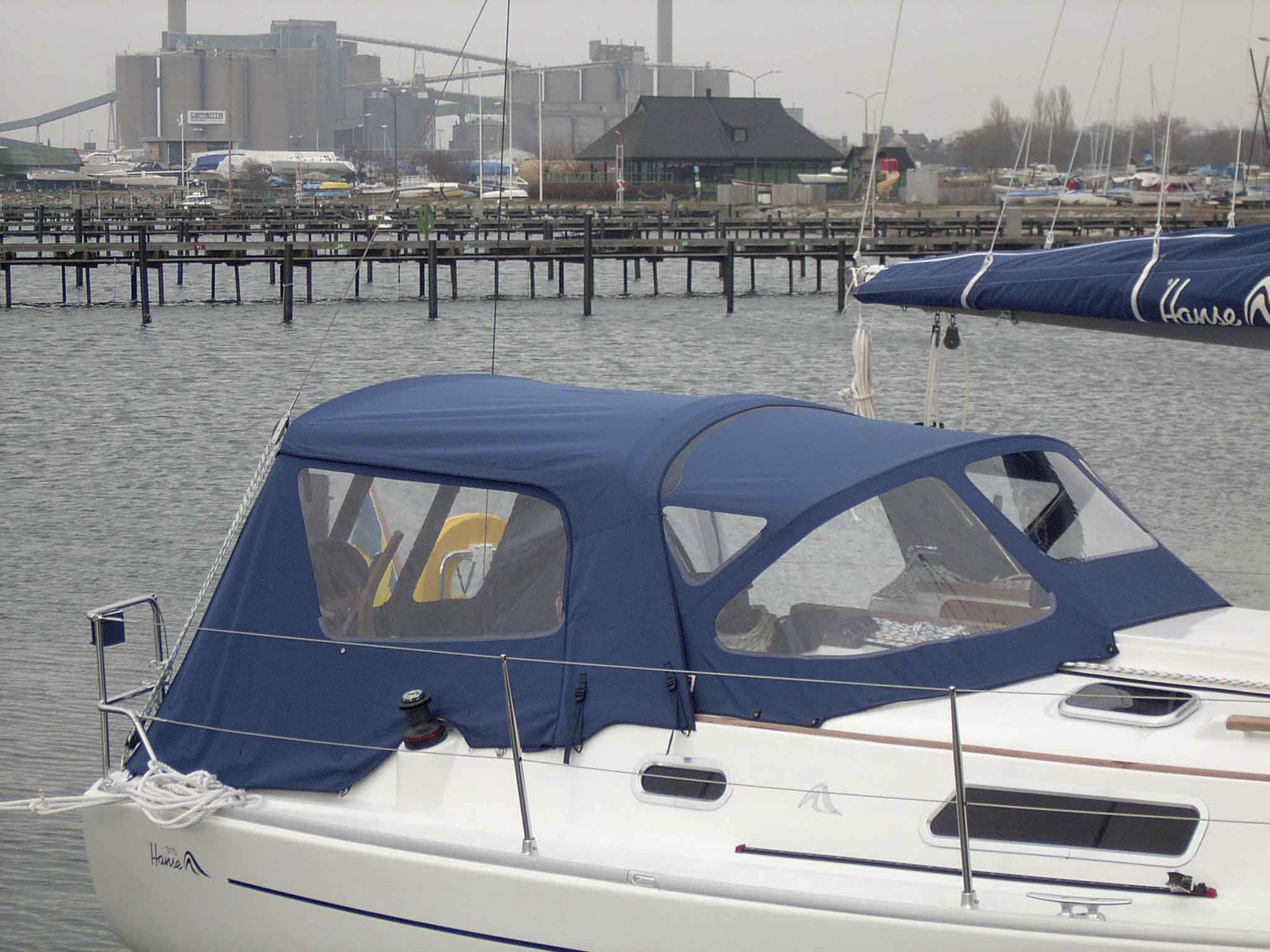 Sailboat cockpit enclosure - 315 - KAPELL ANNAT - for Hanse