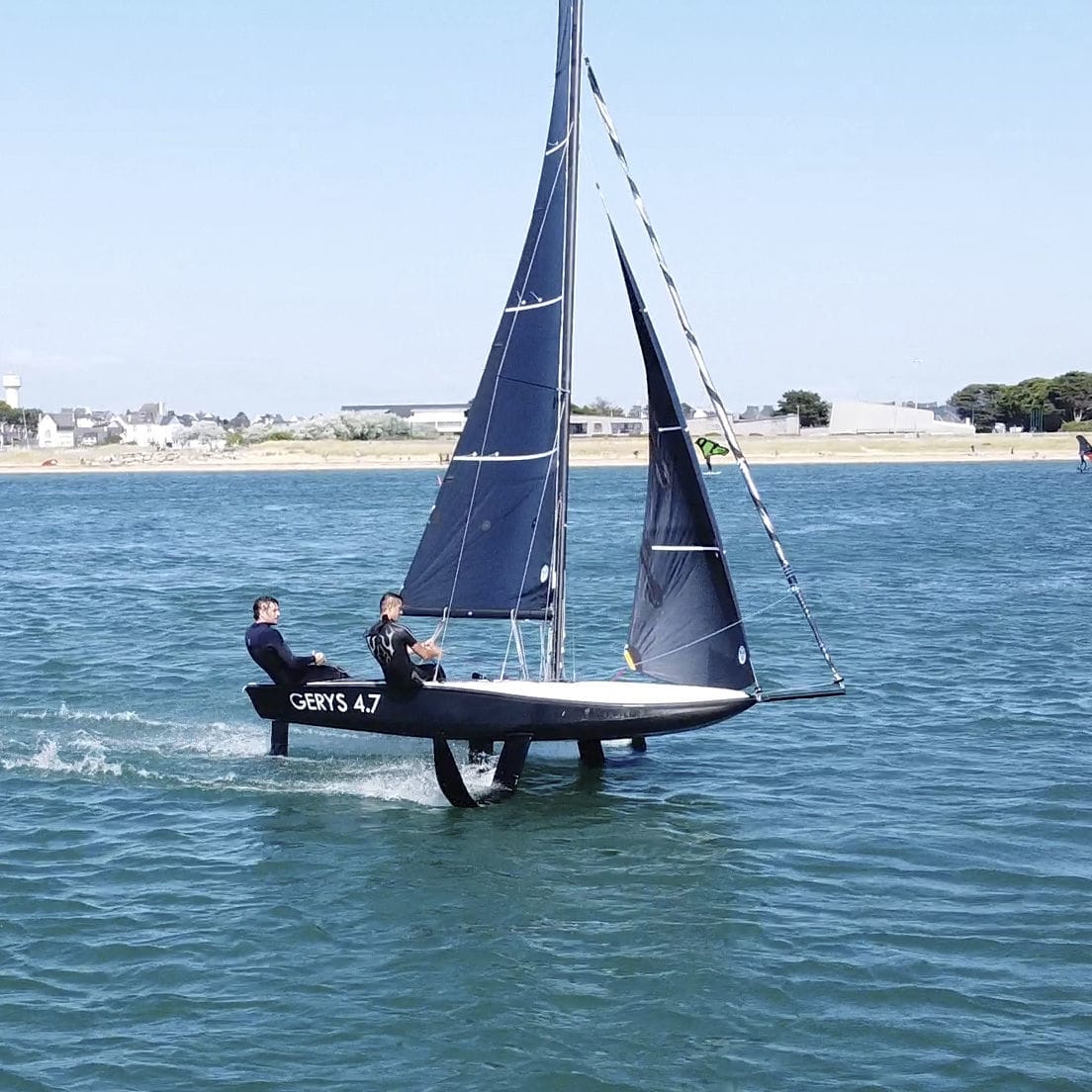 Double Handed Sailing Dinghy Gerys Foiling Regatta