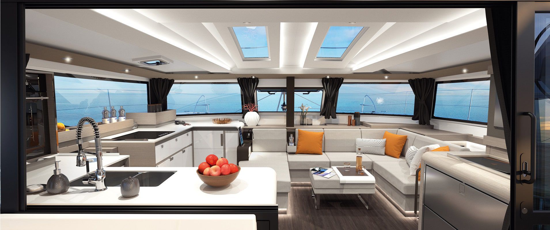 Catamaran Elba 45 Fountaine Pajot Catamarans cruising / open