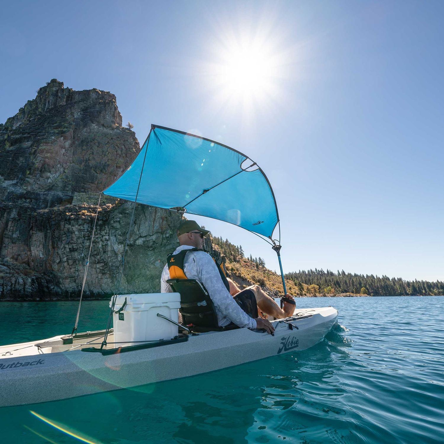 Kayak Bimini top Hobie Cat Europe for standup paddle boards