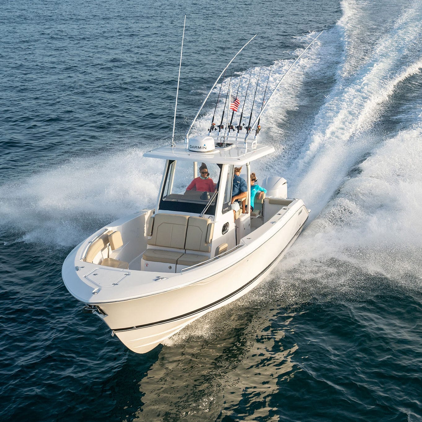 Outboard center console boat - S 288 - Pursuit Boats - twin-engine ...