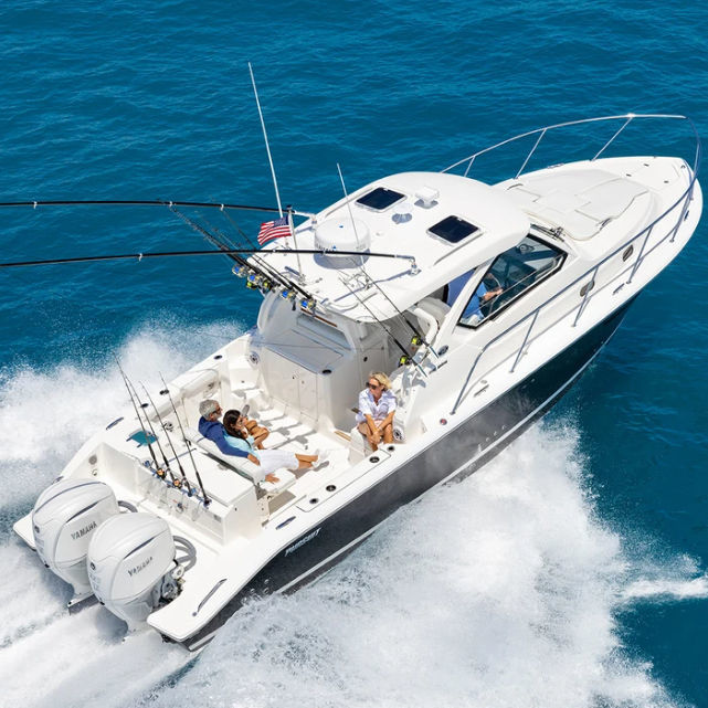 Outboard express cruiser - OS 325 Offshore - Pursuit Boats