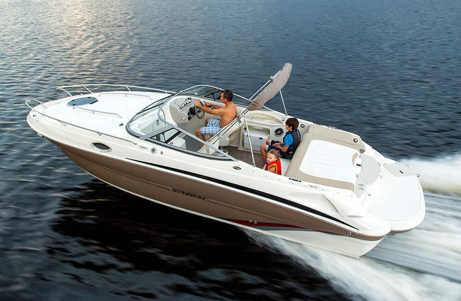 Inboard cabin cruiser - 235CR - Stingray Boats - open / 12-person max ...