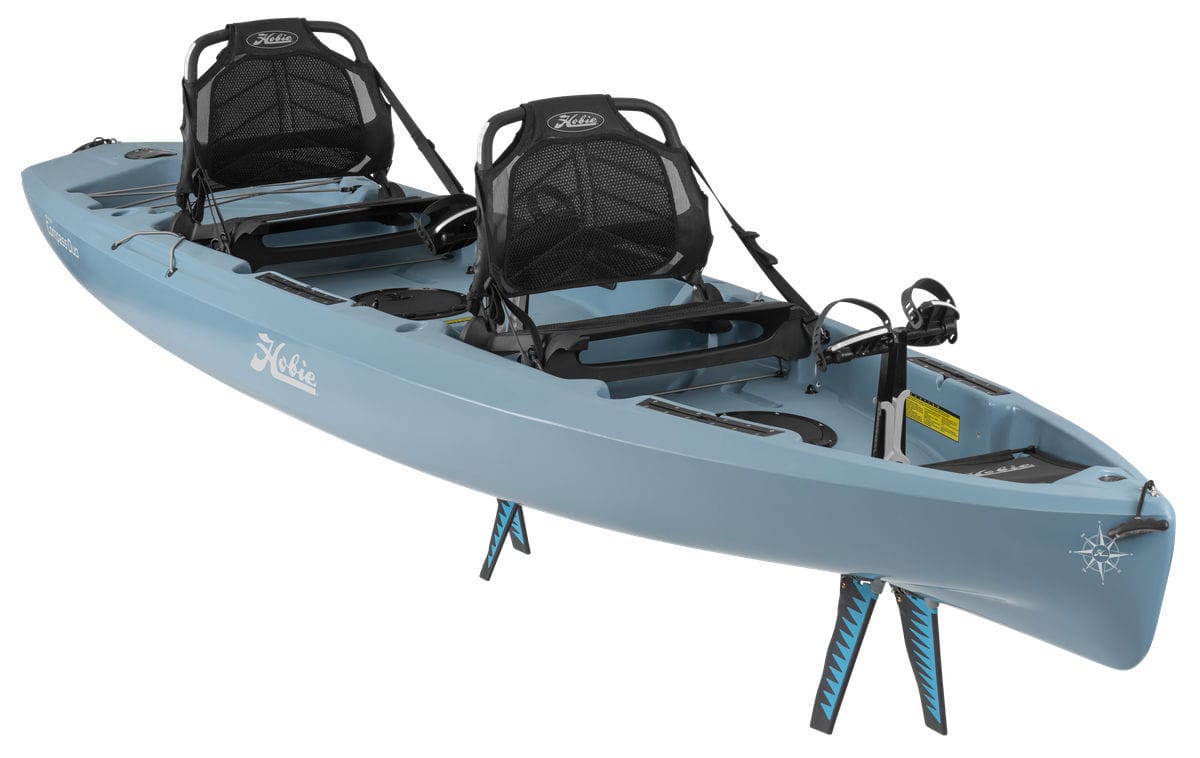 Sit-on-top kayak - MIRAGE COMPASS DUO - Hobie Cat USA - fishing / sea /  adult, image size:1200x758