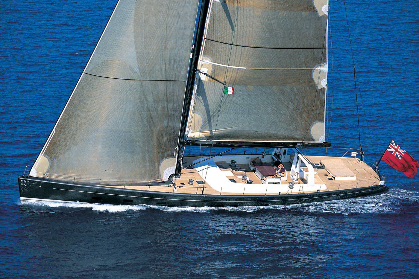 Cruiser-racer Sailing Super-yacht - WALLY B - Pendennis - With Open ...