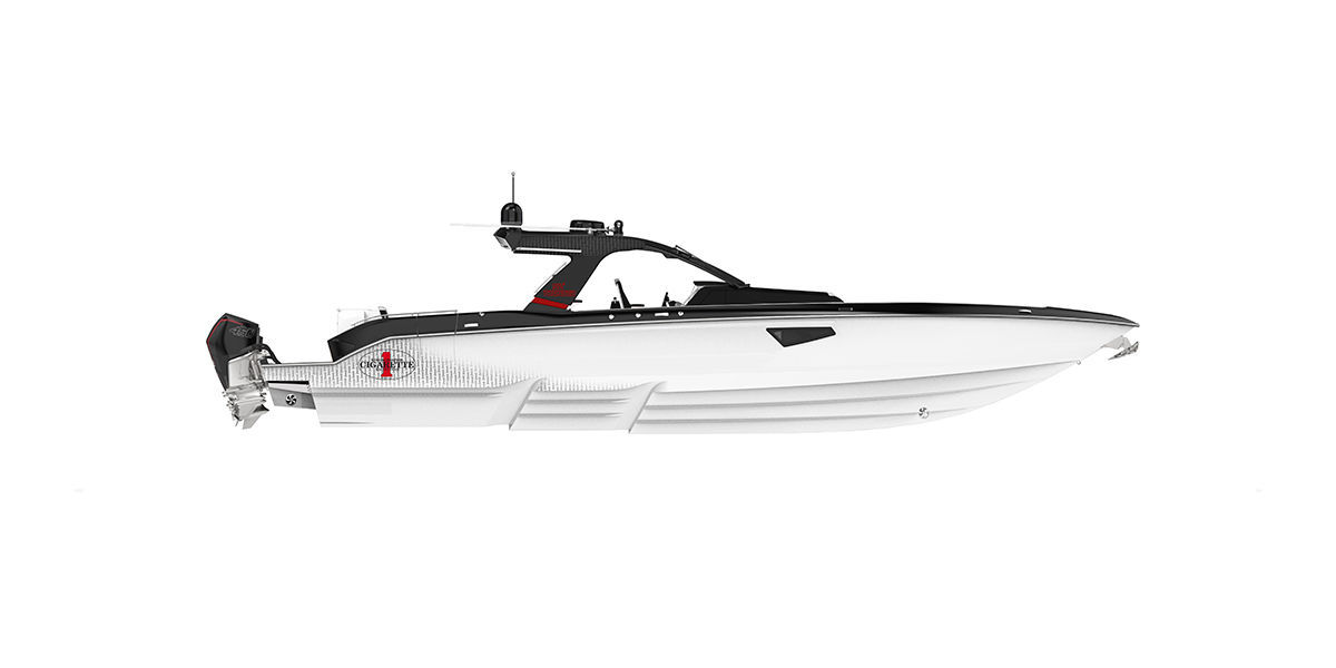 cigarette 52 thunder center console Outboard center console boat - 52′ THUNDER - Cigarette Racing Team