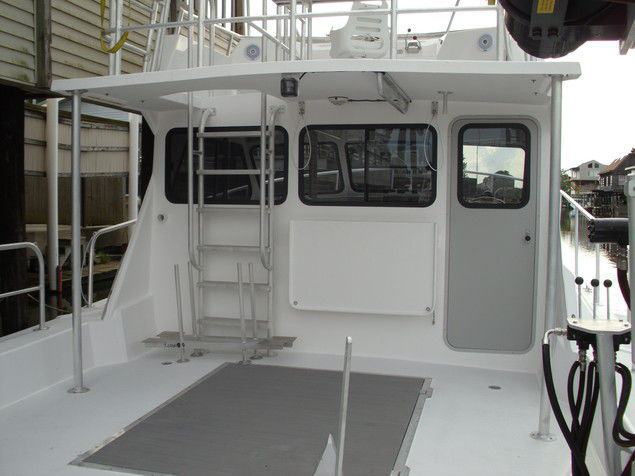 Scientific research boat professional boat - 36' - Newton Boats - inboard