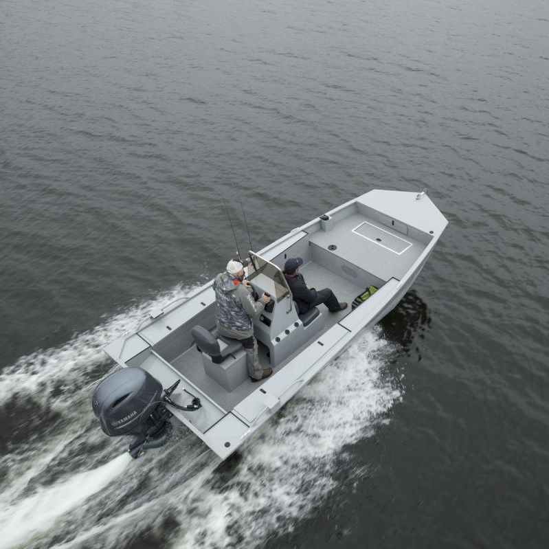 Outboard bay boat Sportsman 1872 Pro Smoker Craft side console