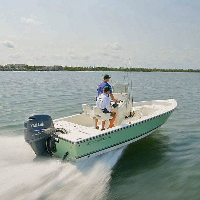 Outboard Bay Boat 21 Bay Cobia Center Console Sport Fishing 7 Person Max