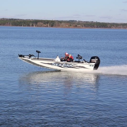 Outboard bass boat BC 190 SeaArk Boats side console / open