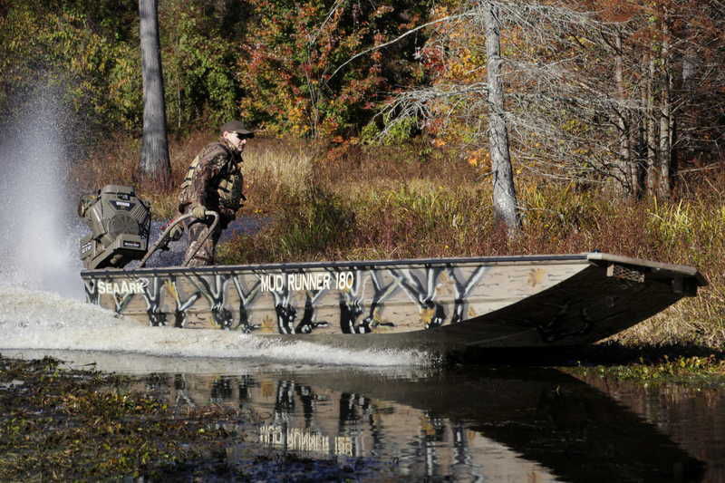 ultimate duck hunting bay boat