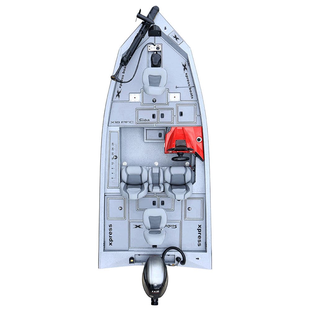 Outboard crappie boat H18PFC Xpress side console / sportfishing