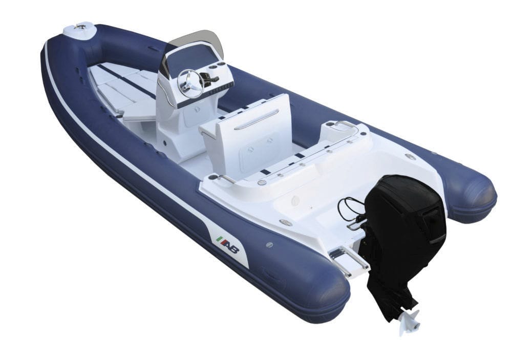 Outboard inflatable boat 21 VST AB Inflatables rigid / center