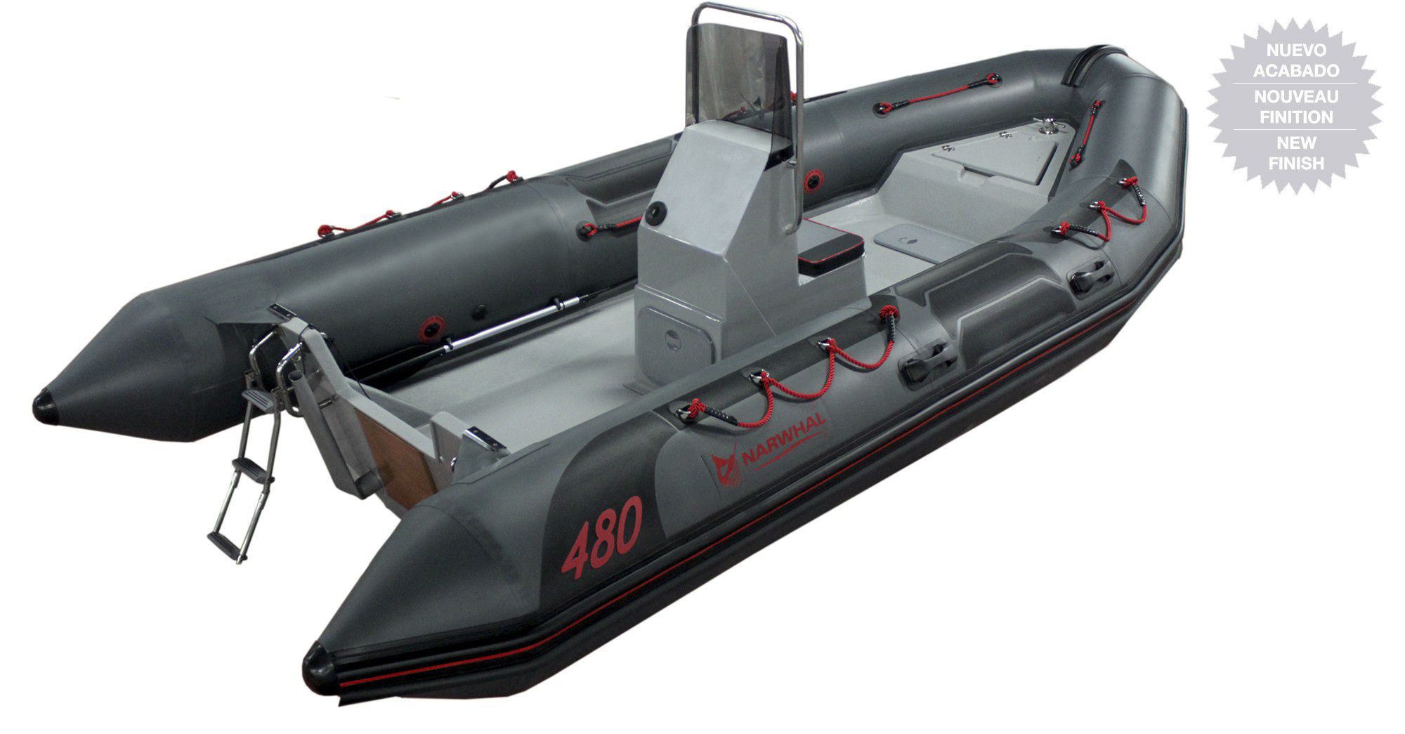 Dive support boat professional boat HD480 Narwhal scientific