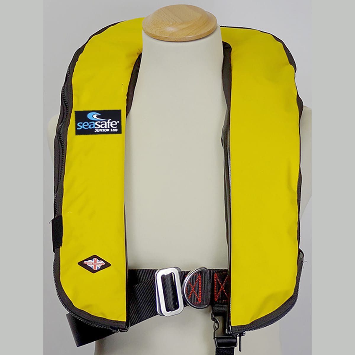 Inflatable life jacket Soft Yellow Seasafe Systems Ltd 150 N