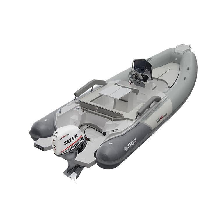 Outboard inflatable boat - 19 LV PLUS - Selva Marine - Ribs - rigid ...