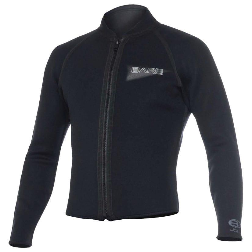 Longsleeve neoprene top 3MM Bare Divewear