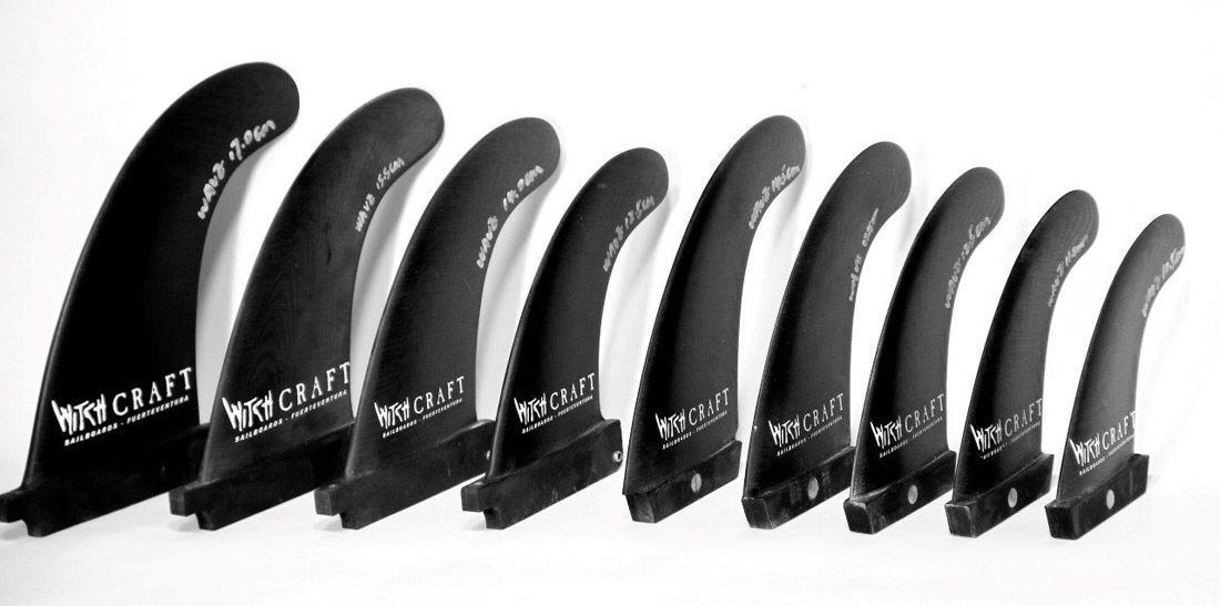 Windsurfing fin - Witchcraft - wave / speed / tri Windsurfing fin - Witchcraft - wave / speed / tri