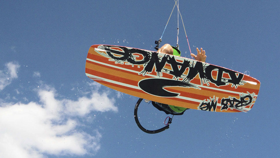 Twintip kiteboard GRAB ME Advance Kites asymmetrical / freeride