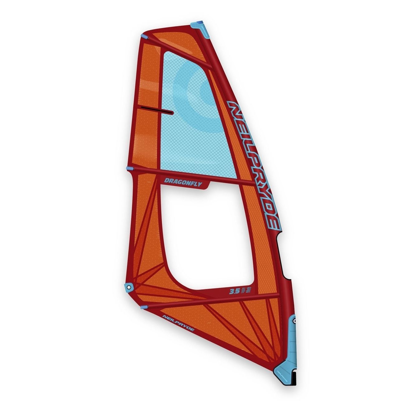 Wave windsurf sail DRAGONFLY NeilPryde Windsurfing RDM / 3batten