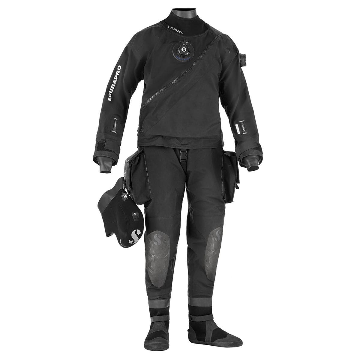 Dive drysuit EVERTECH Scubapro longsleeve / twopiece / 4 mm