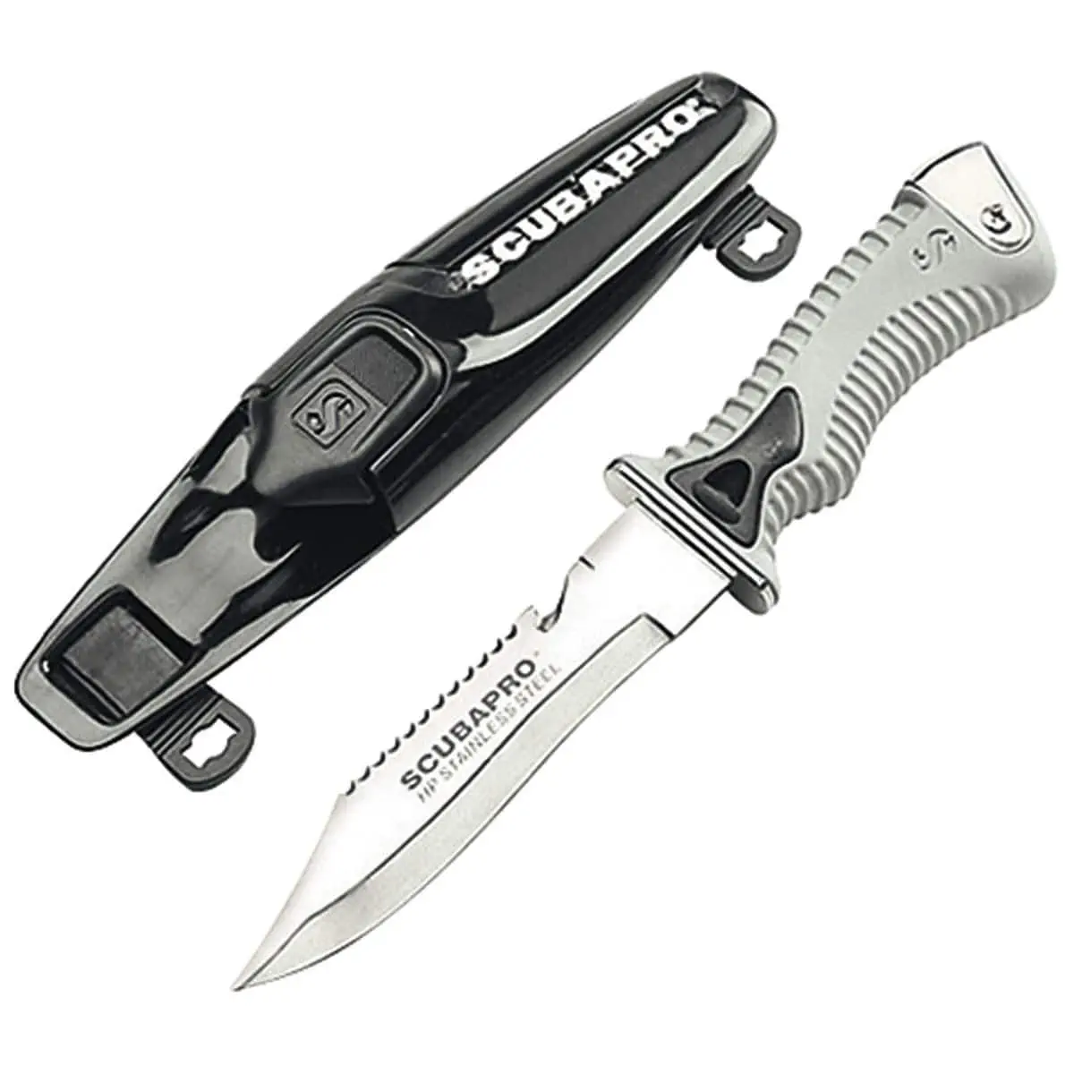 Dive knife - K-6 - Scubapro - double-edged / line cutter