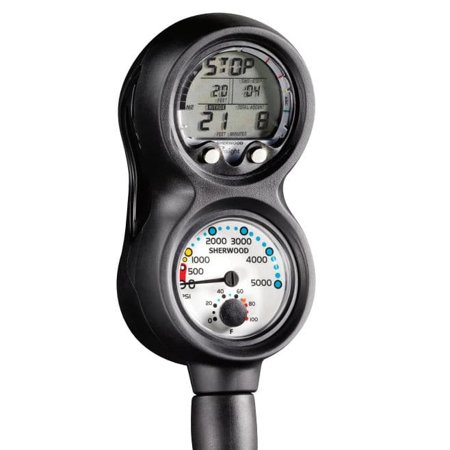 Console dive computer CR2709 Sherwood Scuba air / nitrox / oxygen