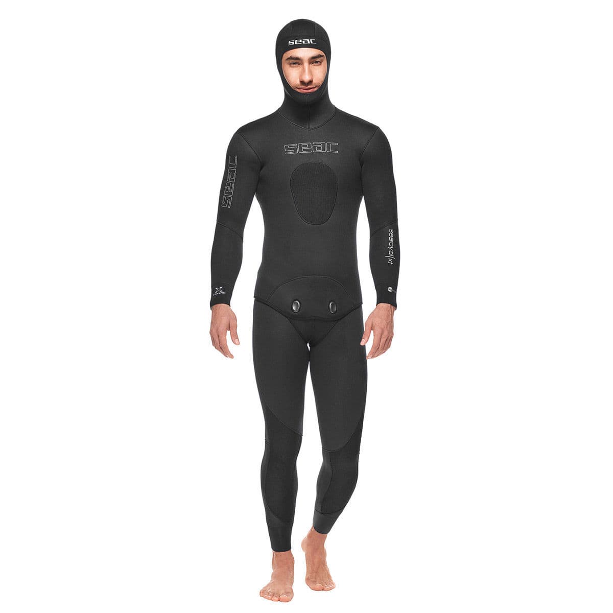 Dive wetsuit SEA ROYAL XT Seac sub longsleeve / with hood / two