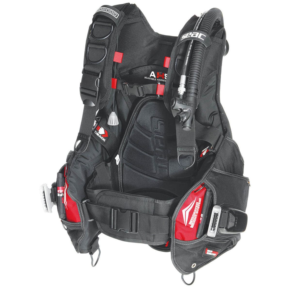 Buoyancy compensator PRO 2000 EVO Seac sub