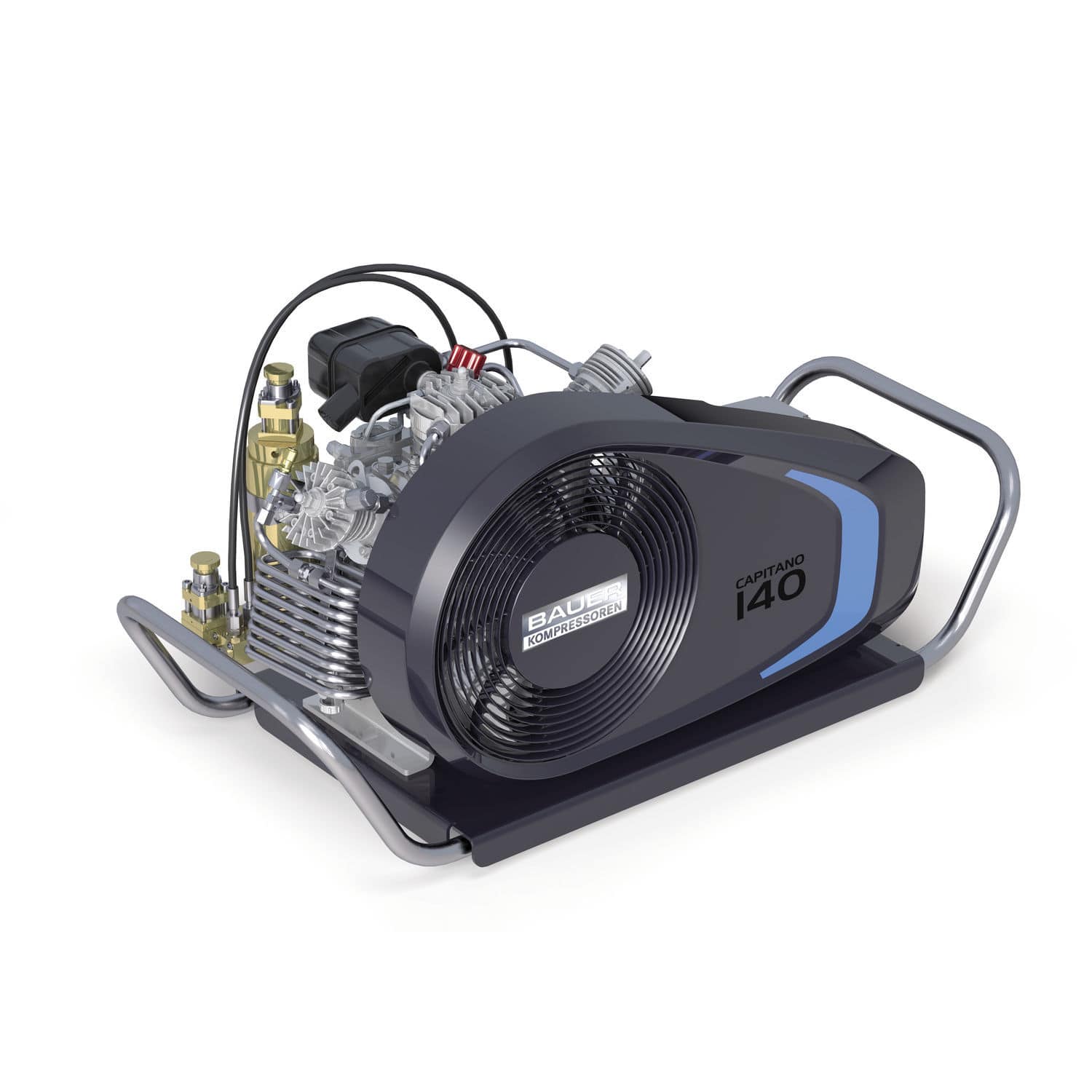 Dive compressor CAPITANO 140 BAUER KOMPRESSOREN GmbH portable