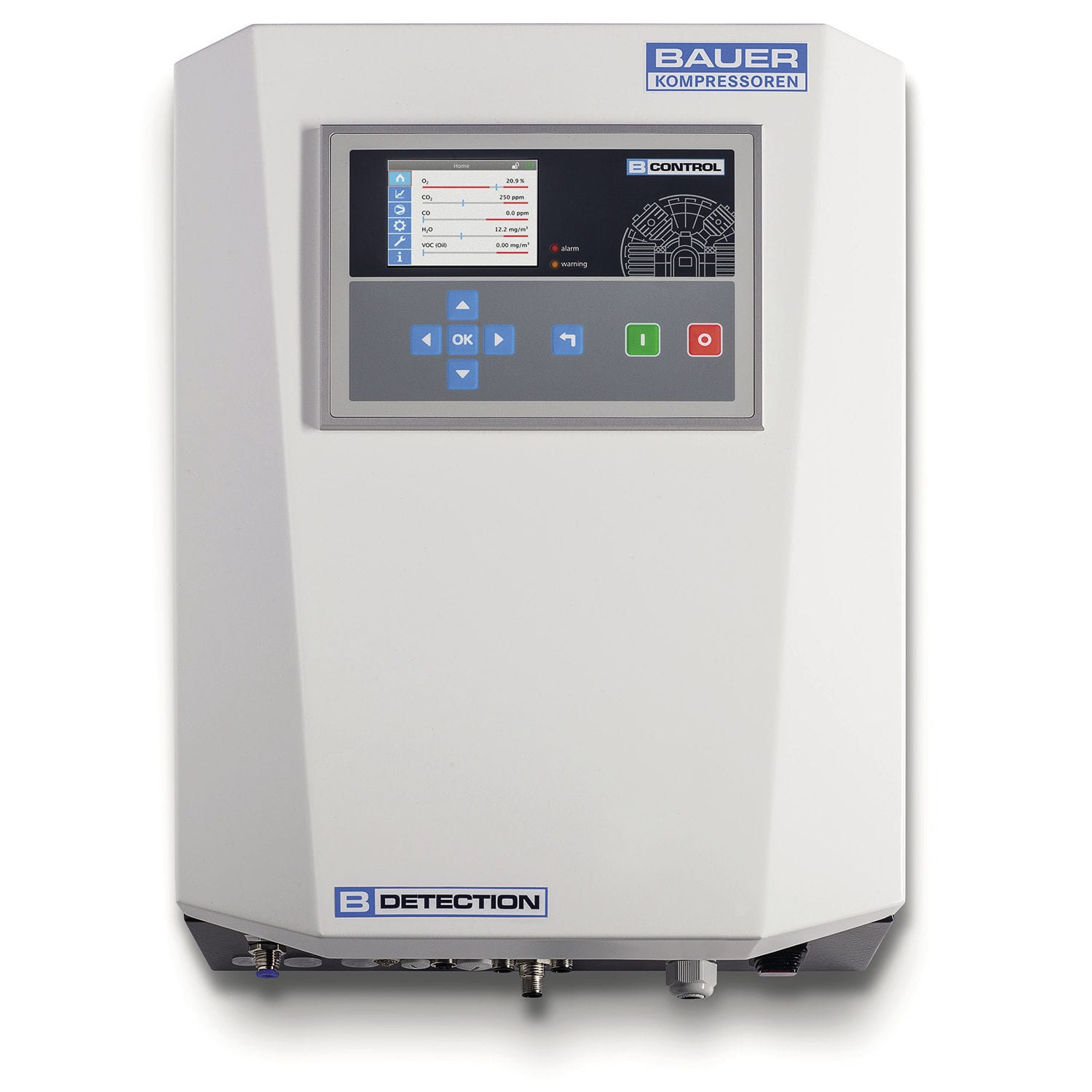 Gas detector - B-DETECTION PLUS i / s - BAUER KOMPRESSOREN GmbH - for ...