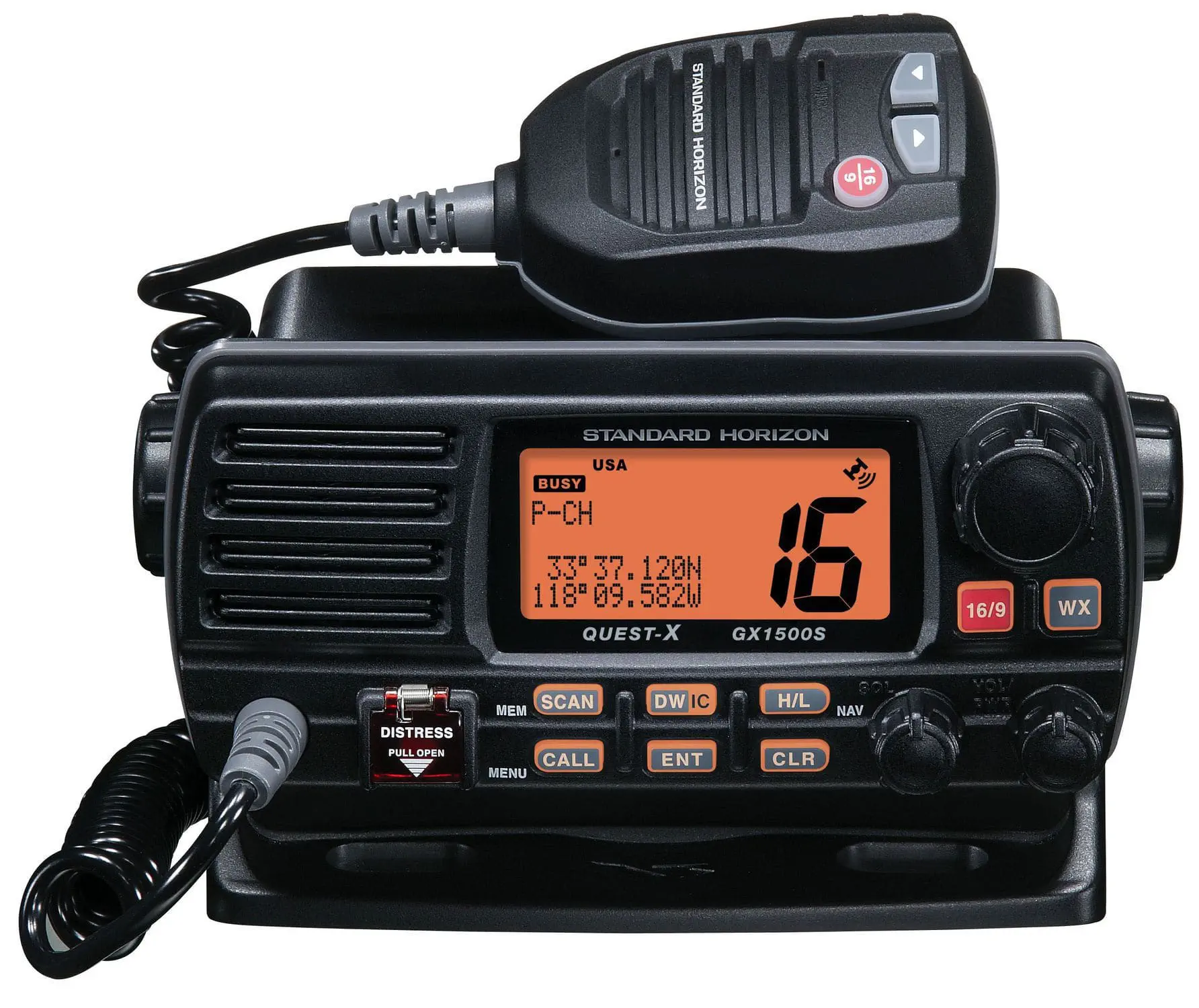Marine radio - Quest-X GX1500S - Standard horizon - fixed