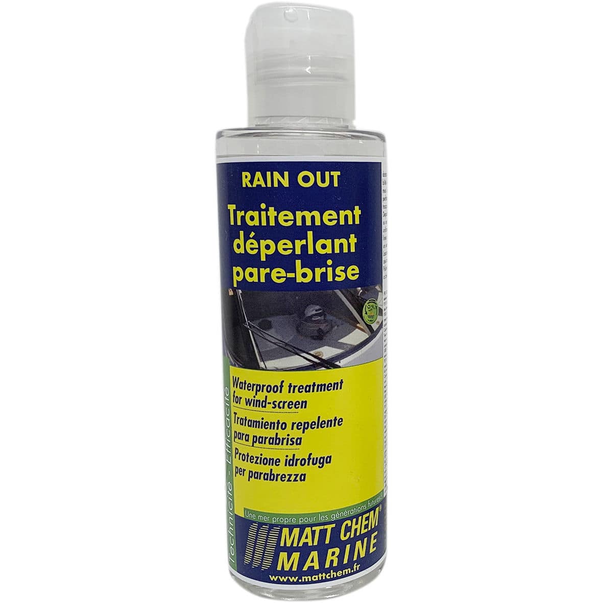 Plexiglas® cleaner RAIN OUT MATT CHEM MARINE glass / for boats