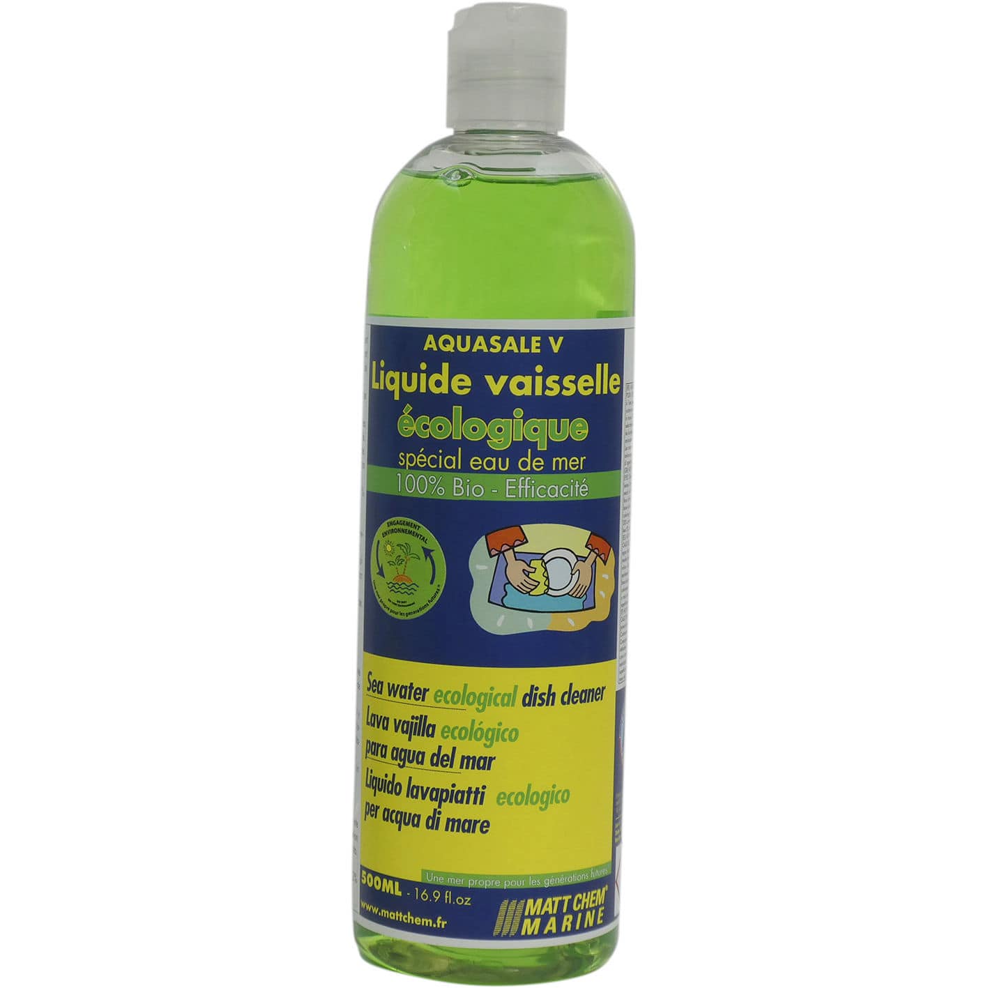 Boat cleaner AQUASALE V MATT CHEM MARINE biodegradable / degreasing