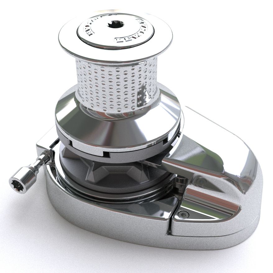 Electric windlass - V8 series - Lewmar - for boats / vertical / single-drum