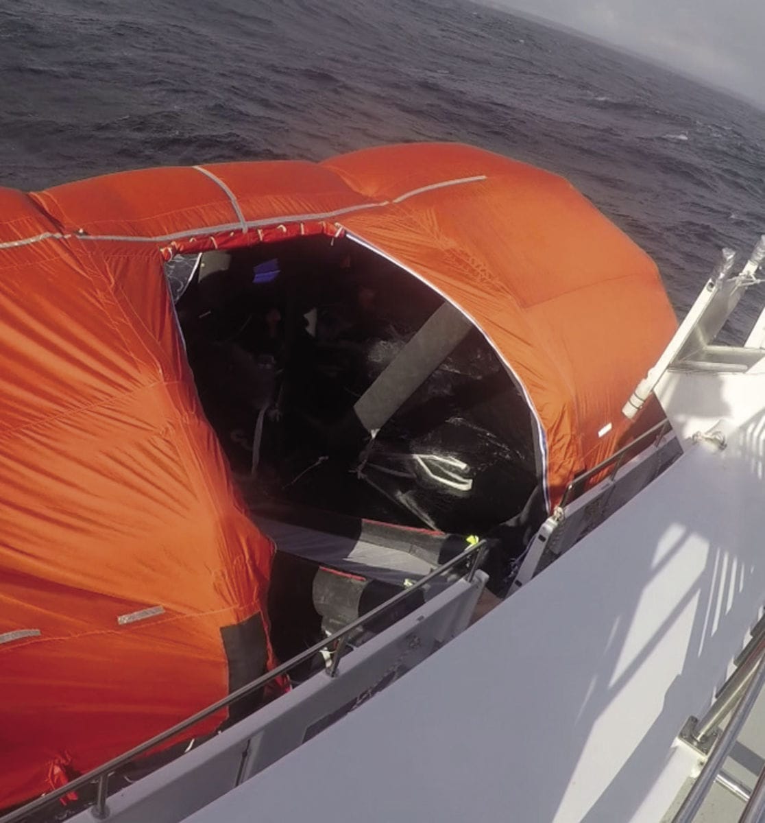 Ship marine evacuation system SBS VIKING