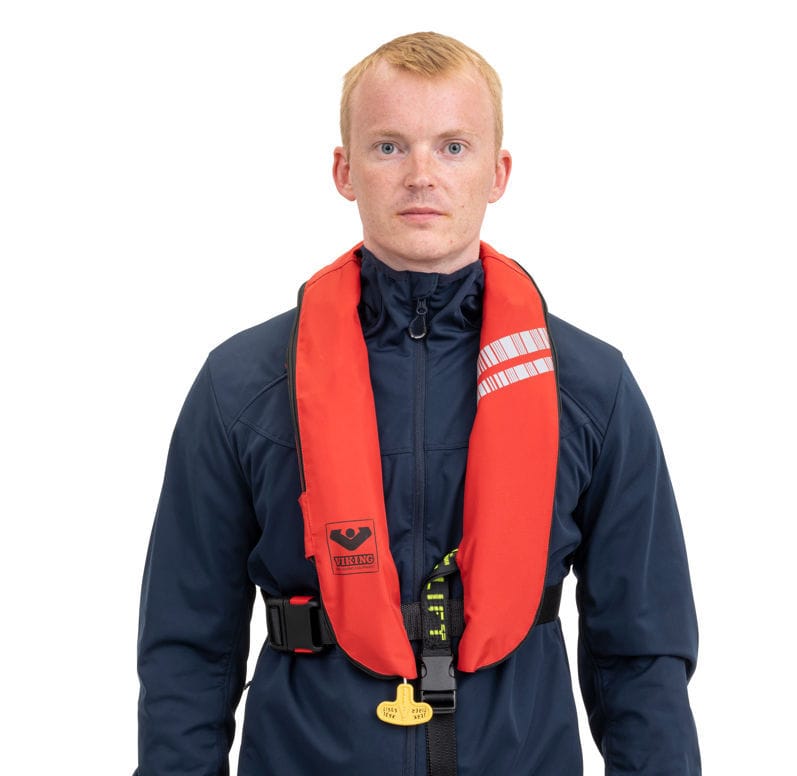 Selfinflating life jacket PV9220 VIKING 150 N / unisex / blue